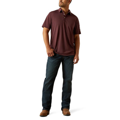 Ariat Mens Team Short Sleeve Polo Shirt