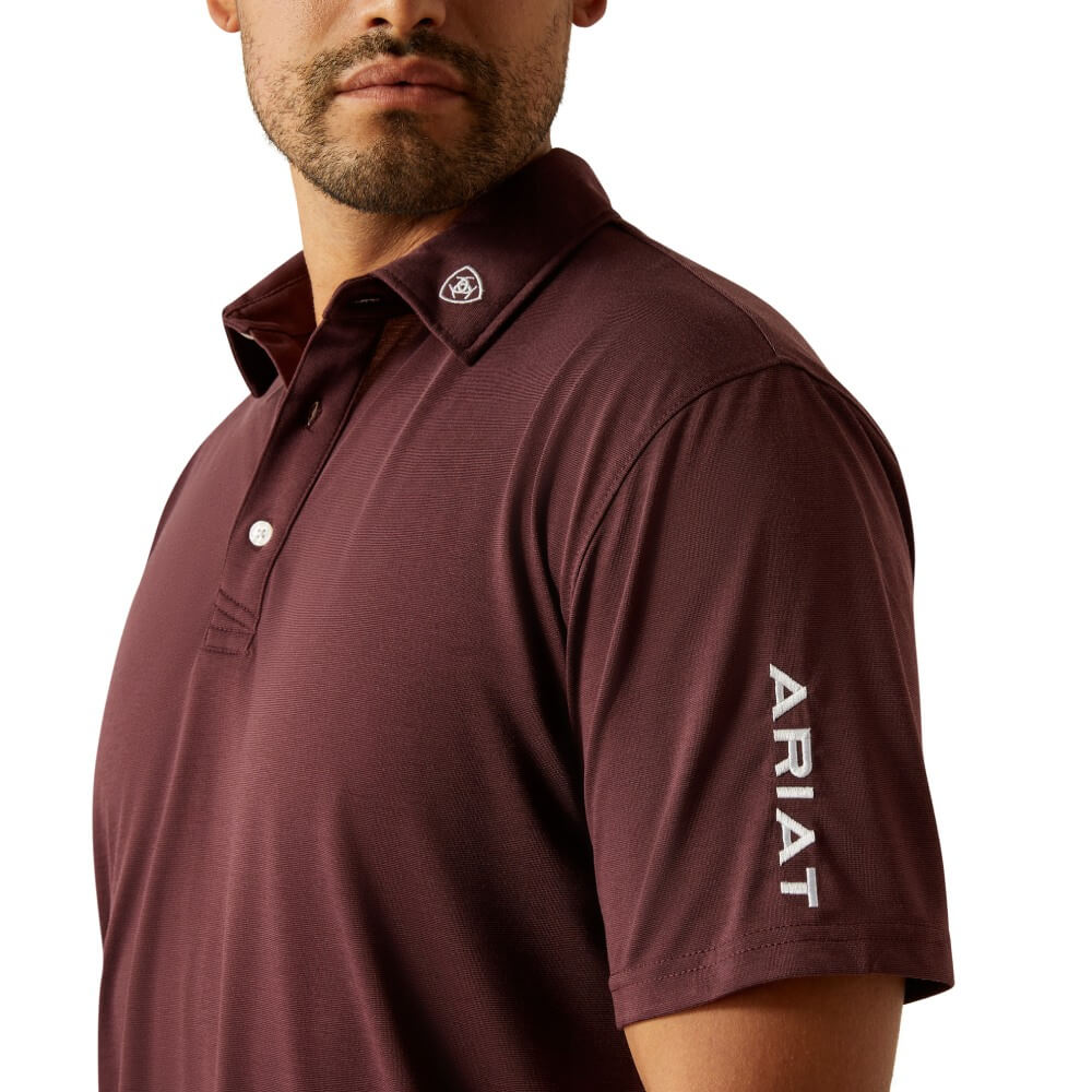 Ariat Mens Team Short Sleeve Polo Shirt