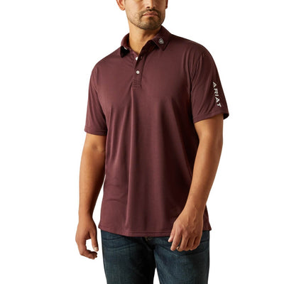 Ariat Mens Team Short Sleeve Polo Shirt