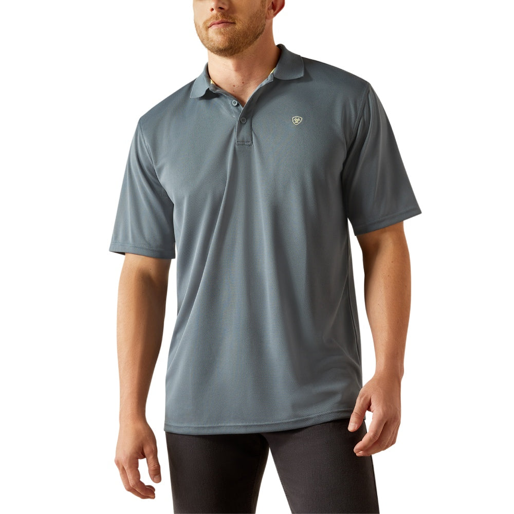 Ariat Mens Tek Short Sleeve Polo Shirt