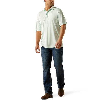 Ariat Mens Tek Short Sleeve Polo Shirt