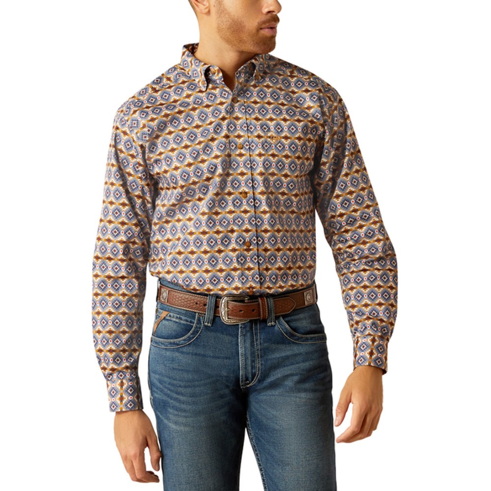 Ariat Mens Tennessee Blue Shirt