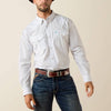 Ariat Mens Terence Classic Fit Snap Shirt White - 10071722