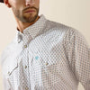 Ariat Mens Terence Classic Fit Snap Shirt White - 10071722