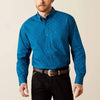 Ariat Mens Terrell Classic Fit Shirt Dark Teal - 10065771