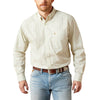 Ariat Mens Timber Classic Fit Shirt Cream - 10065770