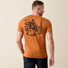 Ariat Mens Tobacco Tough T-Shirt Adobe - 10079568