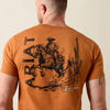 Ariat Mens Tobacco Tough T-Shirt Adobe - 10079568