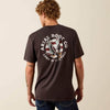 Ariat Mens Traditional Eagle LOTF T-Shirt Vintage Black - 10073413