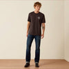 Ariat Mens Traditional Eagle LOTF T-Shirt Vintage Black - 10073413