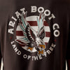 Ariat Mens Traditional Eagle LOTF T-Shirt Vintage Black - 10073413