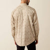 Ariat Mens Trevon Snap Shirt Roasted Cashew Paisley Print - 10071032