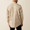 Ariat Mens Trevon Snap Shirt Roasted Cashew Paisley Print - 10071032