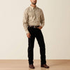 Ariat Mens Trevon Snap Shirt Roasted Cashew Paisley Print - 10071032