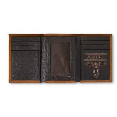 Ariat Mens Trifold Style Wallet
