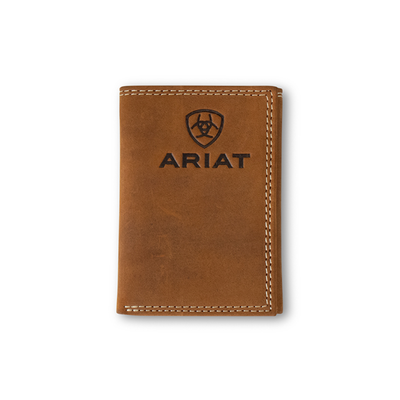 Ariat mens trifold wallet