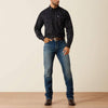 Ariat Mens Truth Fitted Snap Shirt Black - 10071721