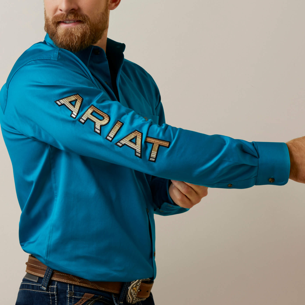 Ariat Mens Twill Fitted Shirt