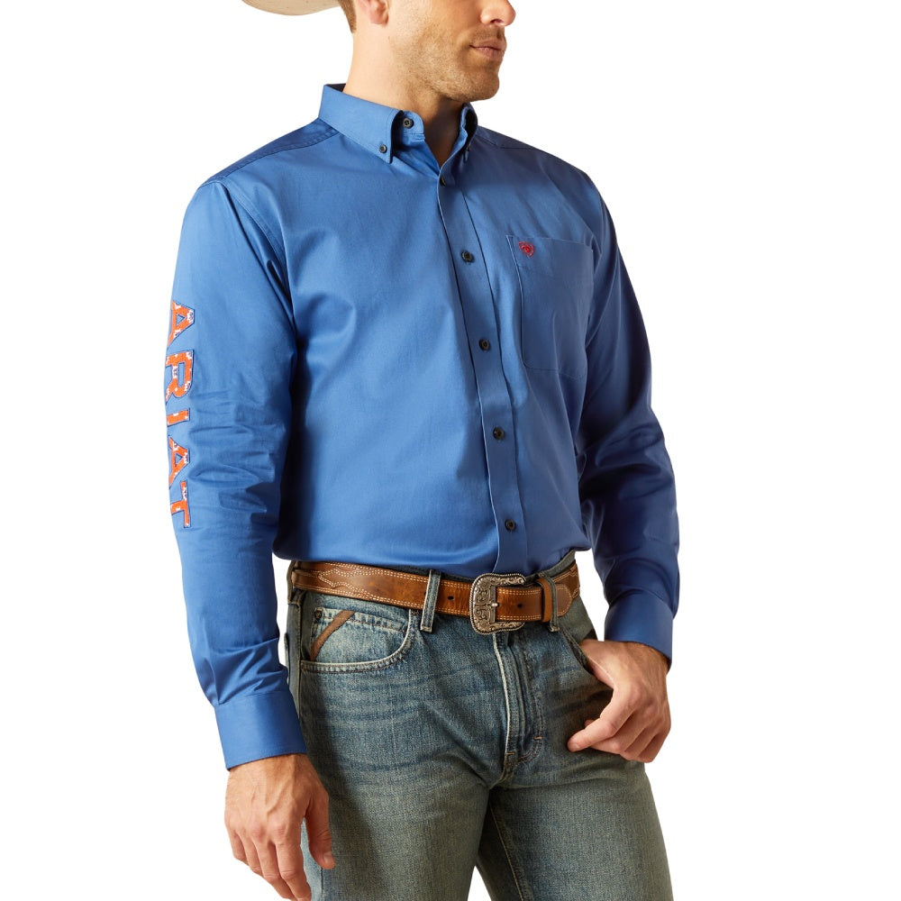 Ariat Mens Team Logo Classic Fit Shirt