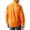 Ariat Mens Team Logo Twill Shirt Orange