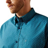 Ariat Mens Tyce Classic Fit Shirt Dark Teal - 10065768