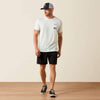 Ariat Mens USA Simple Seal T-Shirt Glacier - 10080249