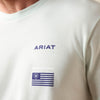 Ariat Mens USA Simple Seal T-Shirt Glacier - 10080249