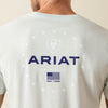 Ariat Mens USA Simple Seal T-Shirt Glacier - 10080249