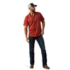 Ariat Mens VentTEK Fitted Shirt Chili Oil - 10073421