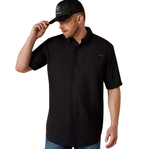 Ariat Mens VentTEK Outbound Classic Fit Shirt Black - 10035388
