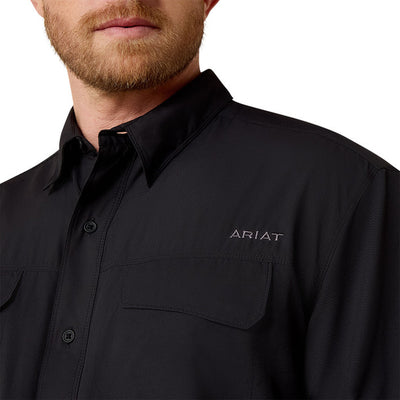 Ariat Mens VentTEK Outbound Classic Fit Shirt Black - 10035388