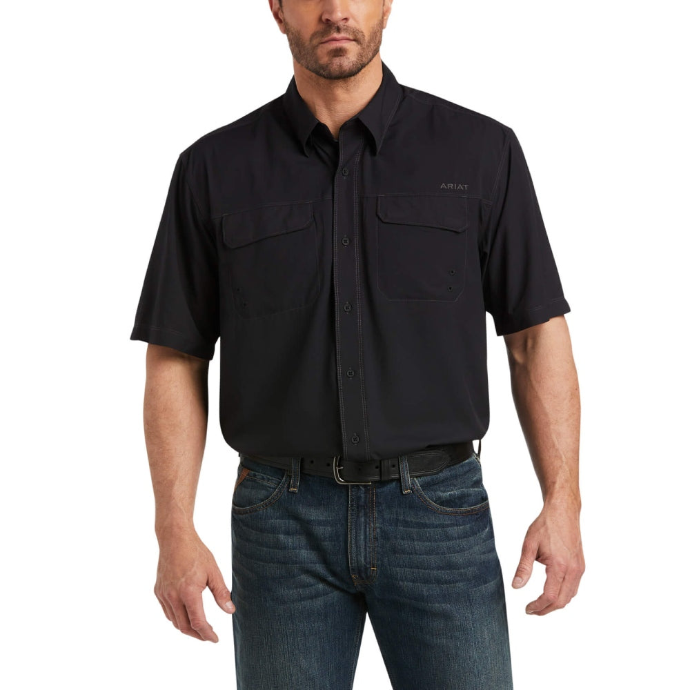 Ariat Mens VentTEK Outbound Classic Fit Shirt Black - 10035388