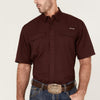 Ariat Mens VentTEK Outbound Classic Fit Shirt Red - 10035390