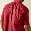 Ariat Mens VentTEK Outbound Classic Fit Shirt Rhubarb Red - 10073429