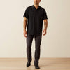 Ariat Mens VentTEK Western Fitted Snap Shirt Black - 10054477