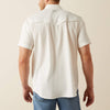 Ariat Mens VentTEK Western Fitted Snap Shirt White - 10054478