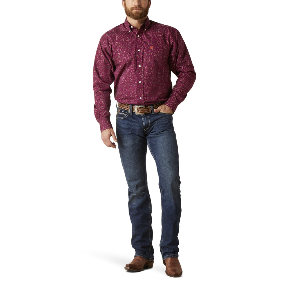 Ariat Mens Vernell Paisley Print Shirt