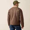 Ariat Mens Vernon Sherpa 2.0 Jacket Wren Faux Leather Print - 10079402