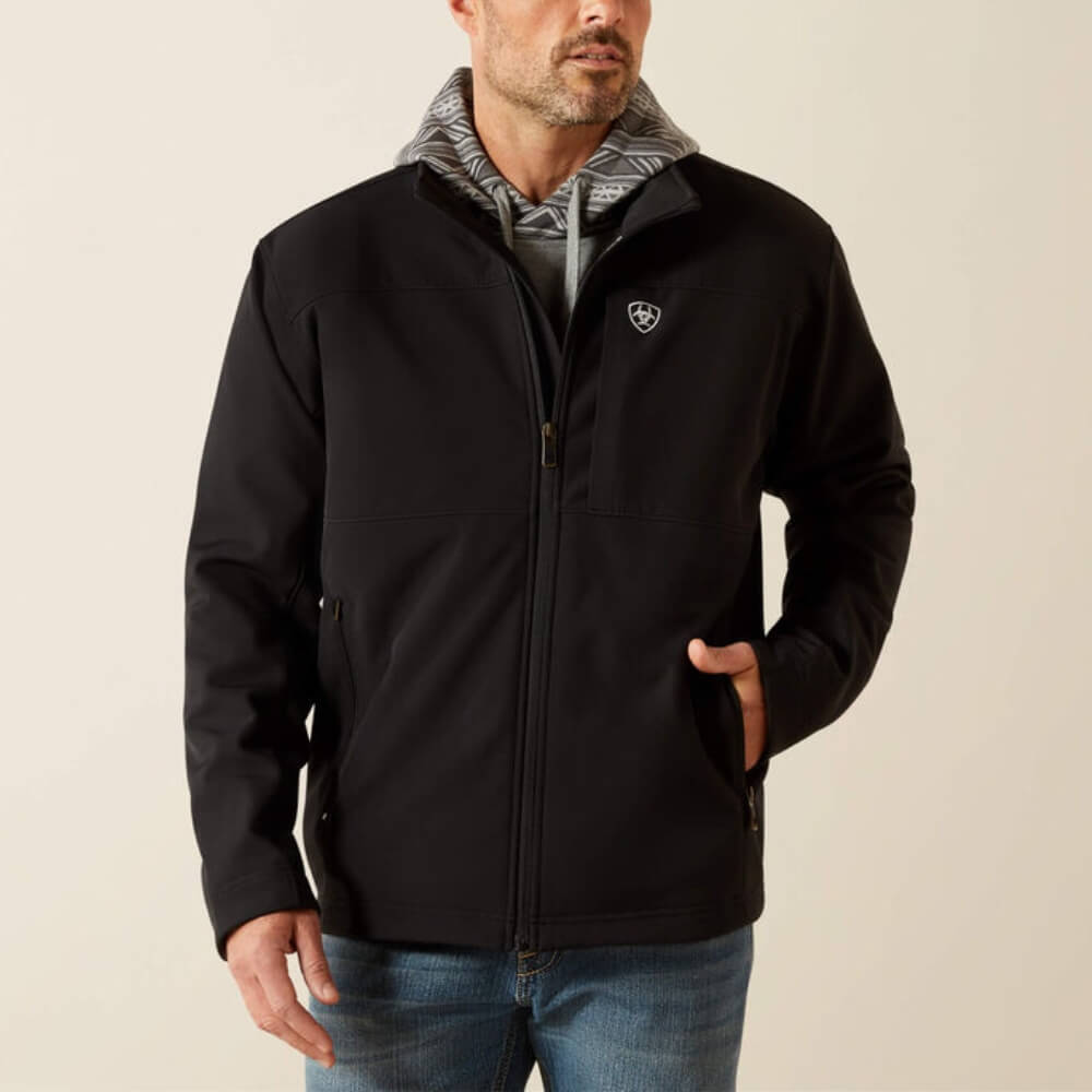 Ariat Mens Vernon Softshell Jacket Black - 10062596