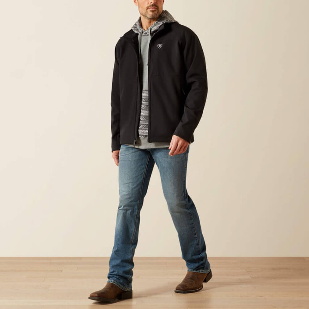 Ariat Mens Vernon Softshell Jacket Black - 10062596