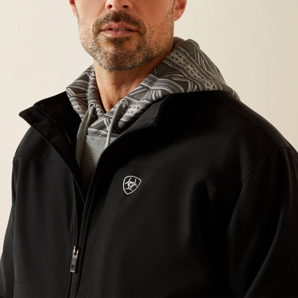 Ariat Mens Vernon Softshell Jacket Black - 10062596