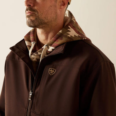 Ariat Mens Vernon Softshell Jacket Coffee Bean - 10062597