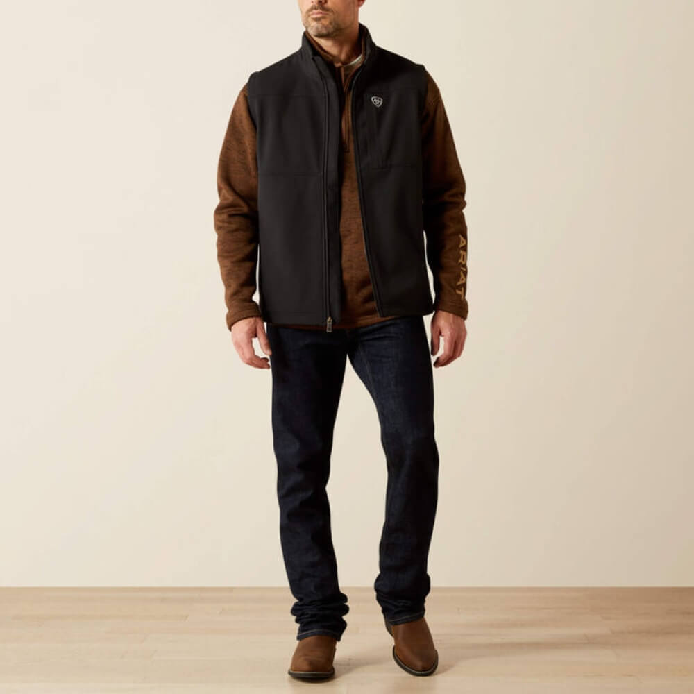 Ariat Mens Vernon Softshell Vest Black - 10062600