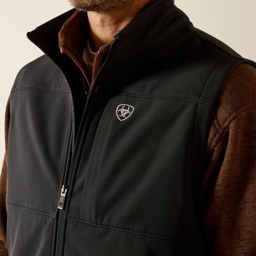 Ariat Mens Vernon Softshell Vest Black - 10062600