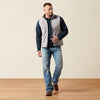 Ariat Mens Vernon Softshell Vest Wet Weather Emboss Southwest - 10079430