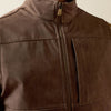 Ariat Mens Vernon Softshell Vest Wren Faux Leather Print - 10079403