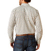 Ariat Mens Warren Off White Shirt