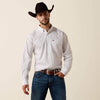 Ariat Mens Waverly Classic Fit Shirt White - 10073681