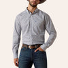 Ariat Mens Weaver Button Down Shirt White - 10073691