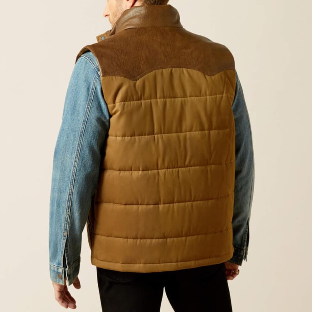 Ariat Mens Western Quilted Vest